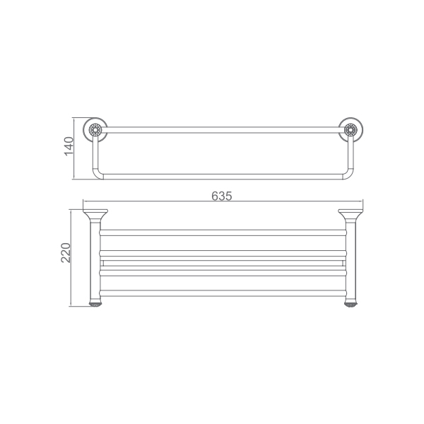 HD-7101 Towel Rack