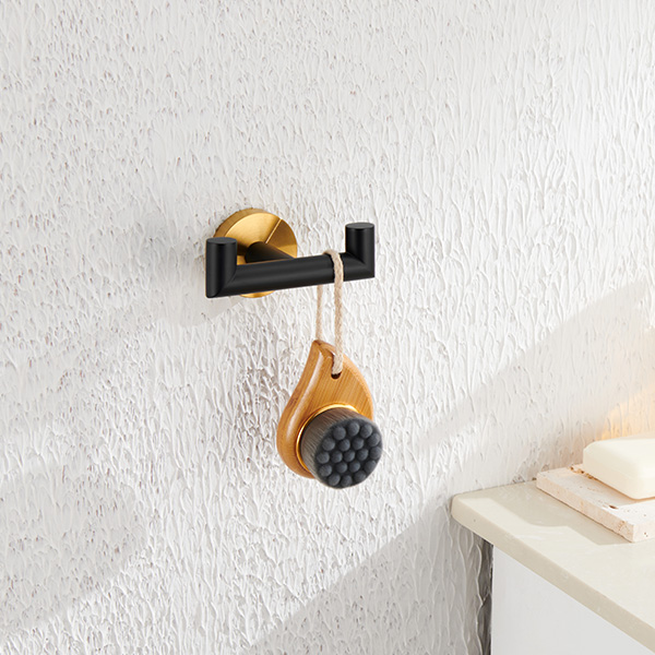HD-8310FBE Double Robe Hook